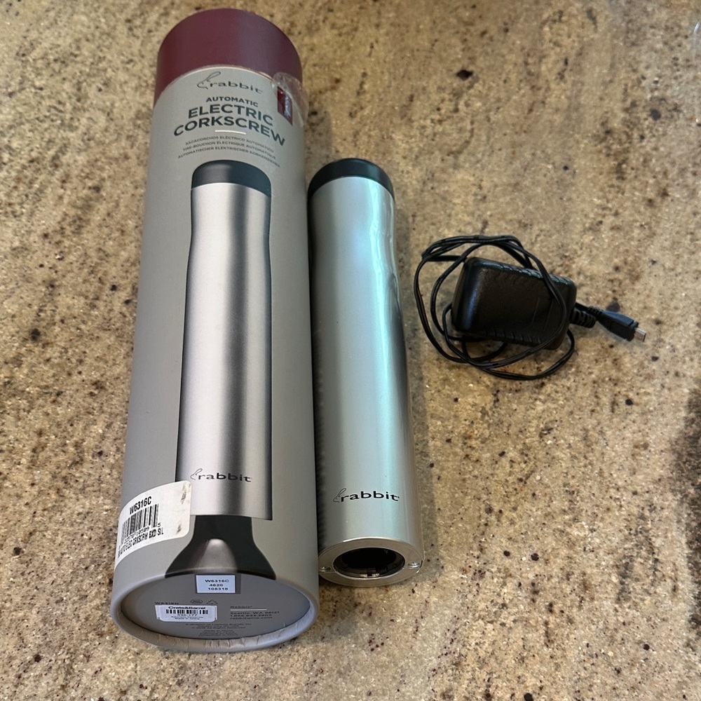 Rabbit Electric Corkscrew with Charger